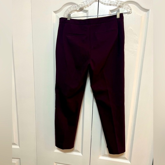 Mario Serrani Italy Women Pant. Size :8 Purple Color - Picture 4 of 10